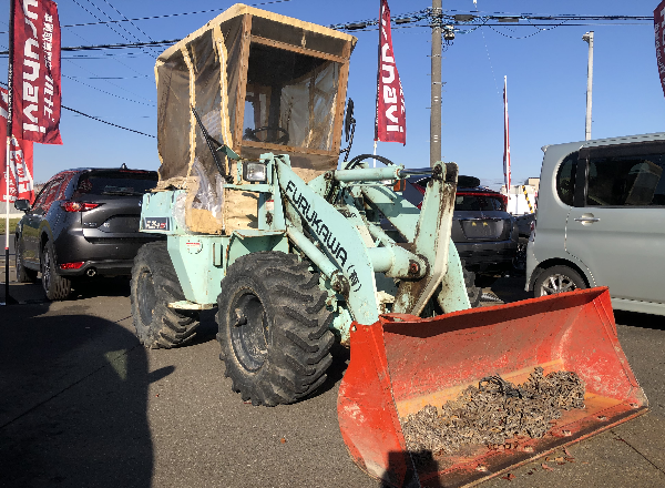 古河　タイヤショベルFL35